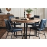 Baker Furniture Grant Reclaimed Wood 120cm Round Dining Table