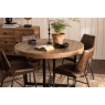 Baker Furniture Grant Reclaimed Wood 120cm Round Dining Table