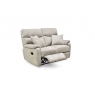 Premier Monet 2 Seater Manual Recliner Sofa in Mink Fabric - STOCK